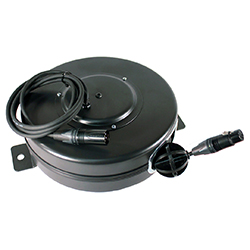 Hunter Spring XLR Microphone Retractable Cable 